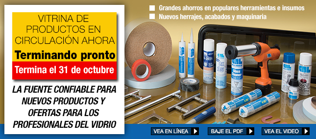 Vitrina de productos