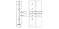 Top view shows lexan components